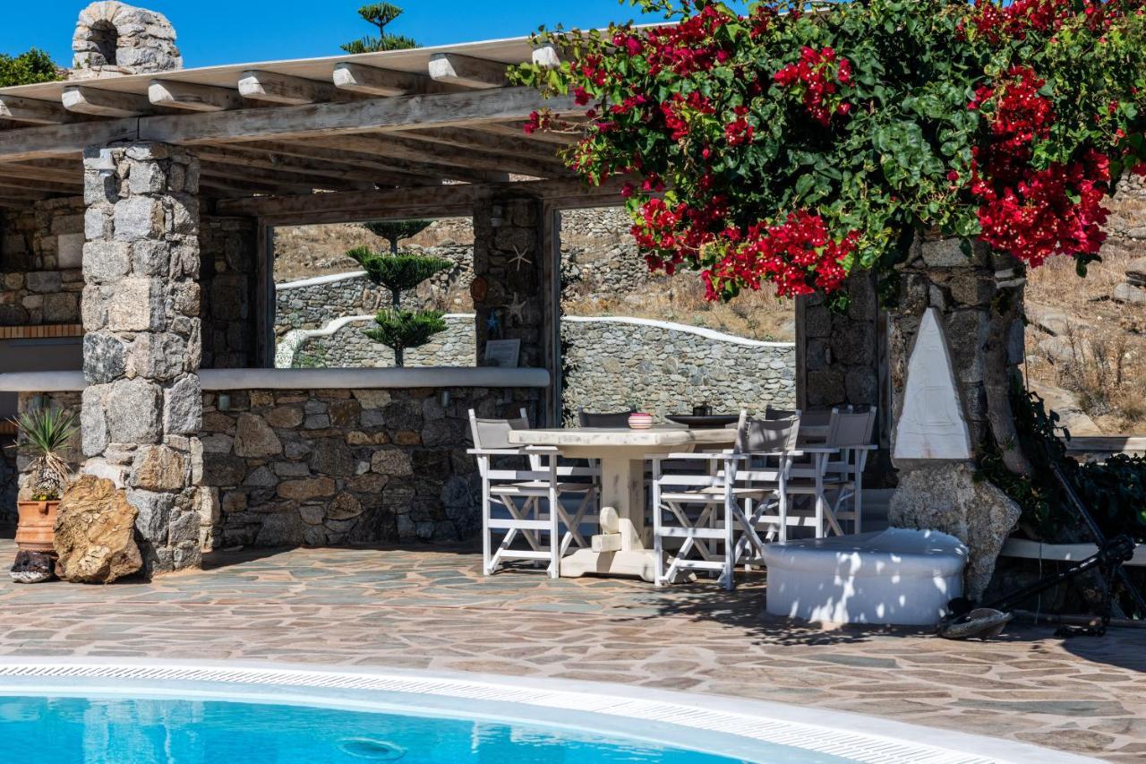 Yalos Mykonos Ornos Pouli Private Apartments W Shared Swimming Pool Mykonos Town Eksteriør billede