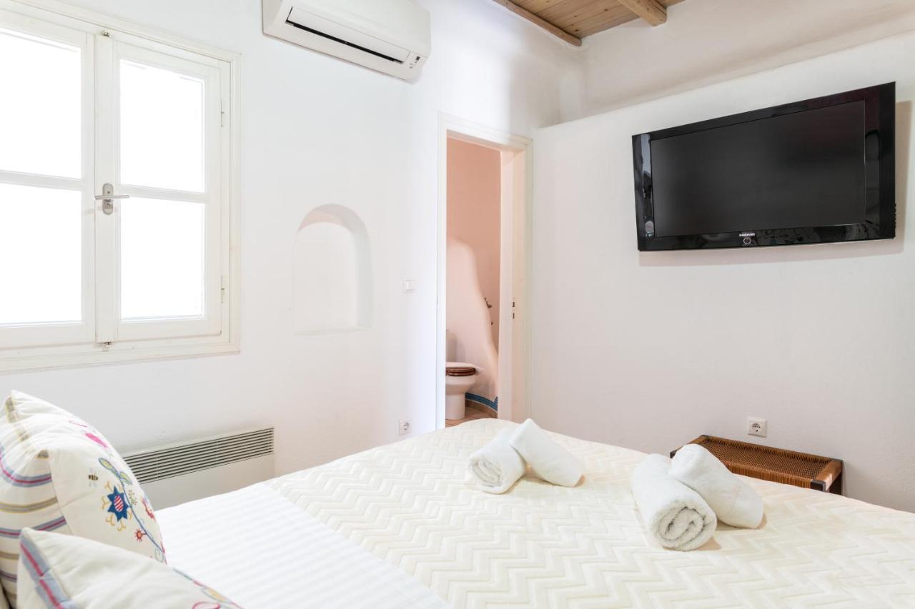 Yalos Mykonos Ornos Pouli Private Apartments W Shared Swimming Pool Mykonos Town Eksteriør billede