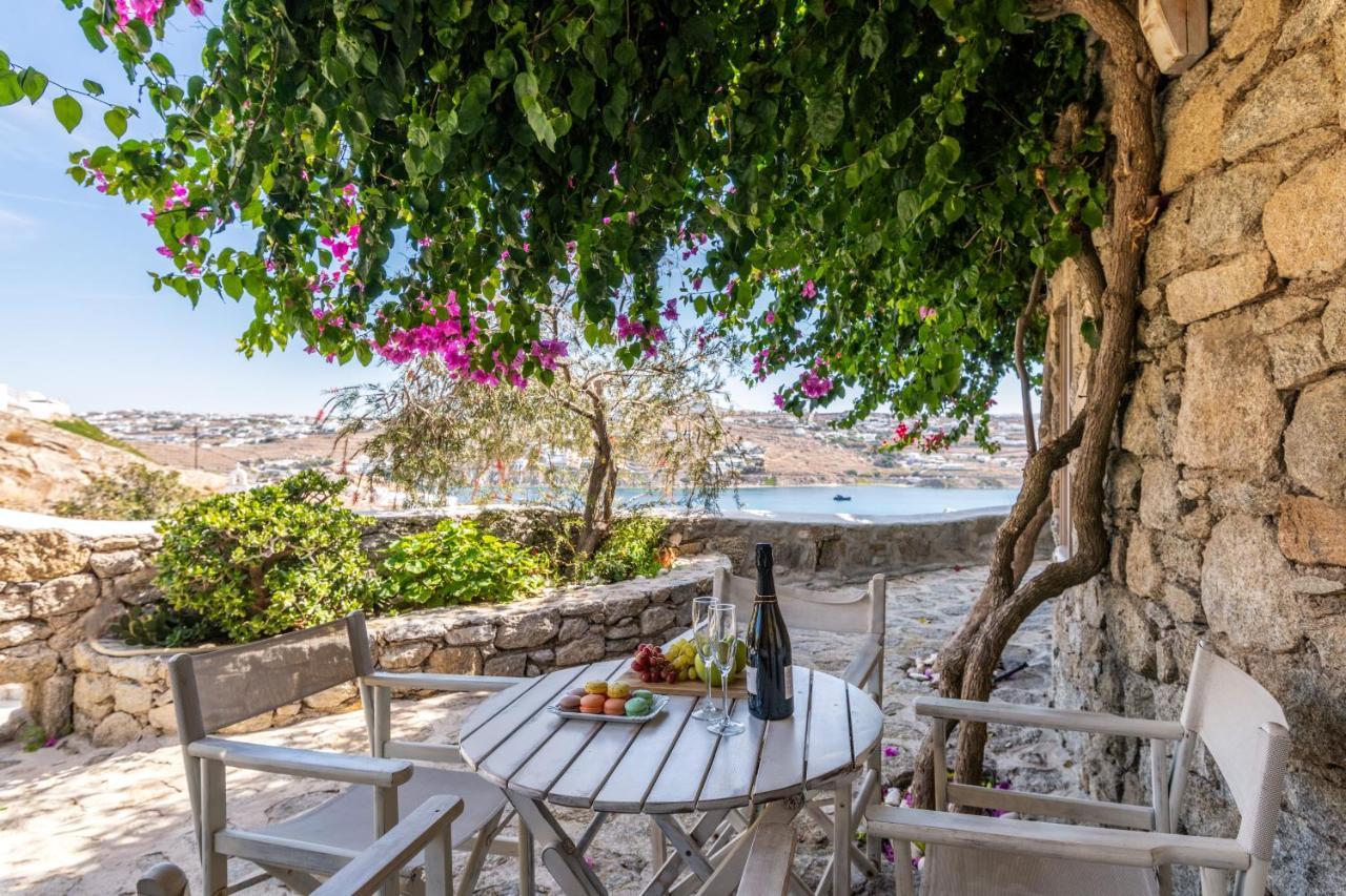 Yalos Mykonos Ornos Pouli Private Apartments W Shared Swimming Pool Mykonos Town Eksteriør billede