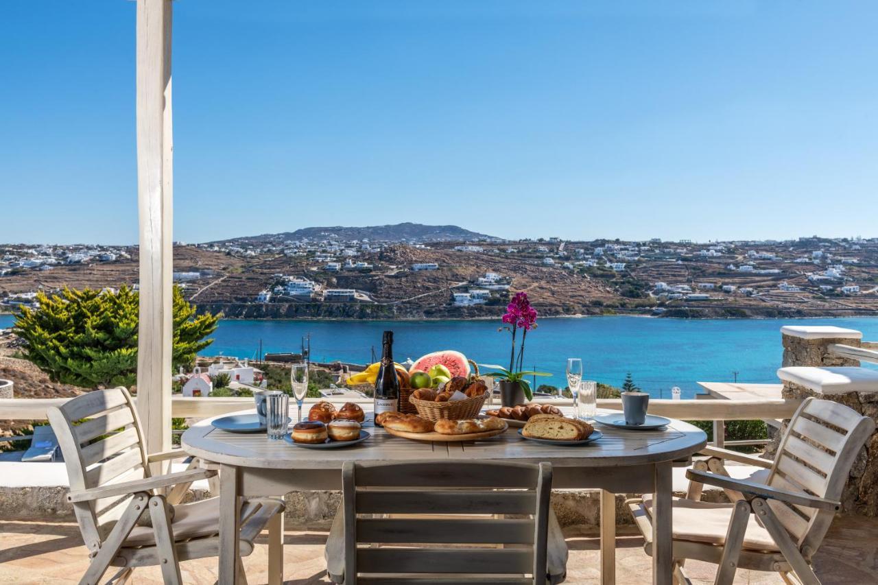 Yalos Mykonos Ornos Pouli Private Apartments W Shared Swimming Pool Mykonos Town Eksteriør billede