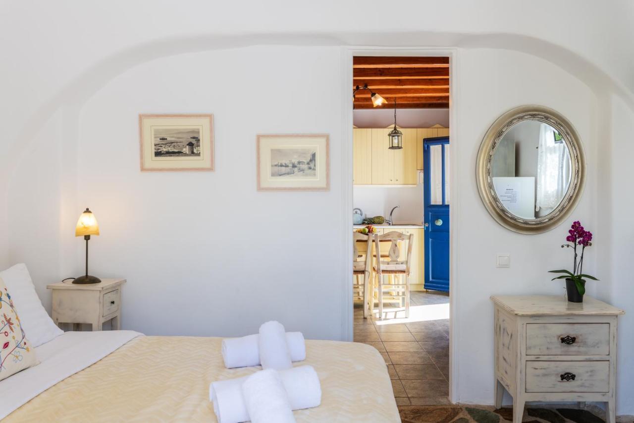 Yalos Mykonos Ornos Pouli Private Apartments W Shared Swimming Pool Mykonos Town Eksteriør billede